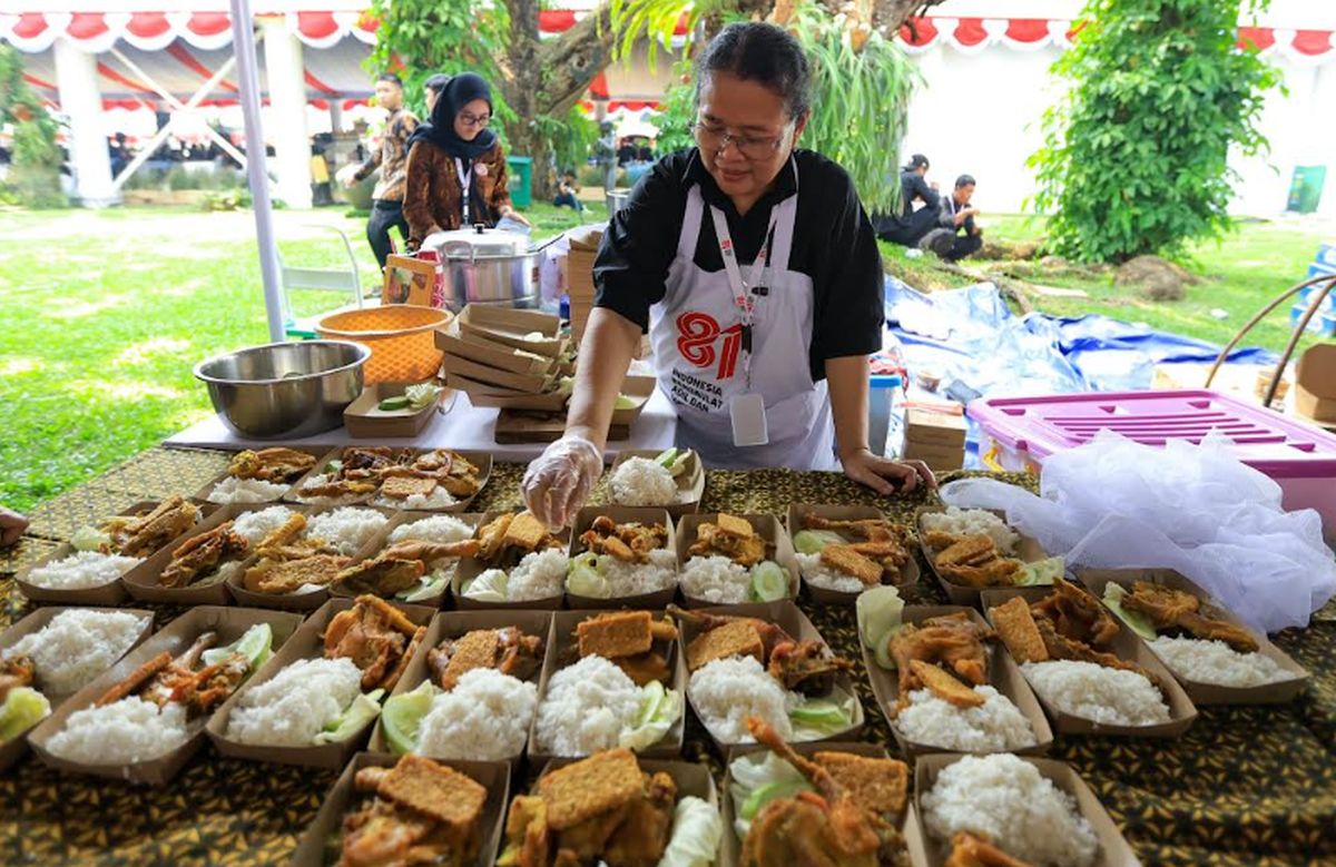 Ragam Kuliner Jadi Jamuan Masyarakat Rayakan Kemerdekaan di Istana