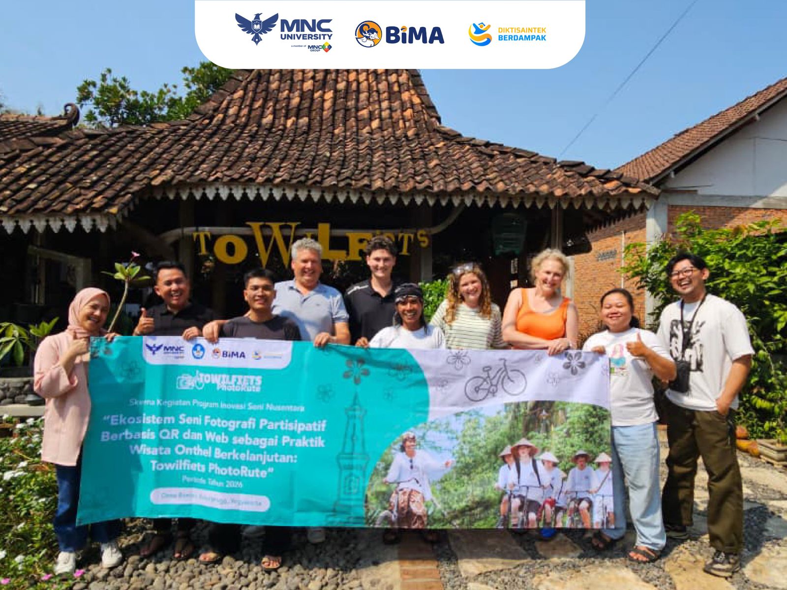 Tim Dosen MNC University Kembangkan Fotografi Partisipatif untuk Perkuat Wisata Onthel Berkelanjutan di Kulon Progo